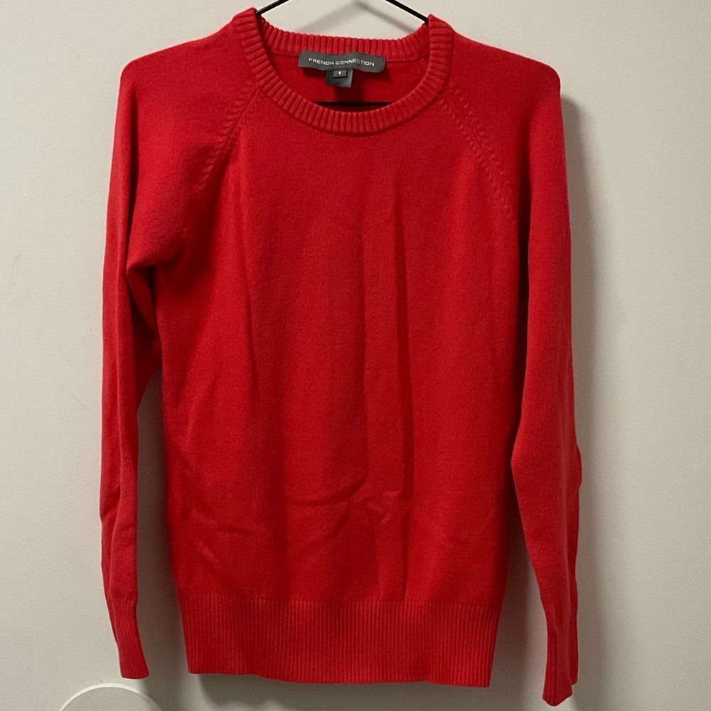 Soft Brilliantly Colored French Connection Poly. Acrylic Elastane Blend Sweater! - Picture 10 of 10